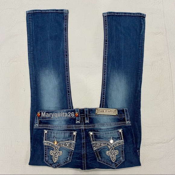 Rock Revival Denim - Womens Rock Revival Leni Boot stretch Size 32